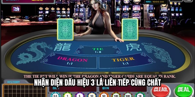 Nhận diện dấu hiệu 3 lá liên tiếp cùng chất